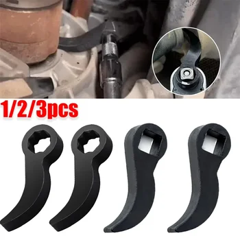 クローバーアダプターヘッドツール、オープンエンドレンチ、広く使用されている、コンパクト、調整可能な角度、超強力、こじ開けバー、修理ツール、1個、2個、3個