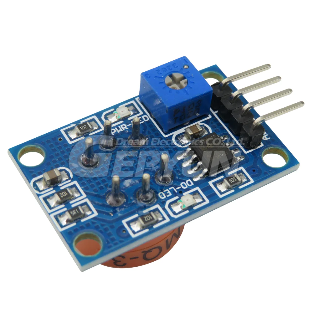 MQ-3 Alcohol ethanol sensor breath Gas ethanol detection for arduino