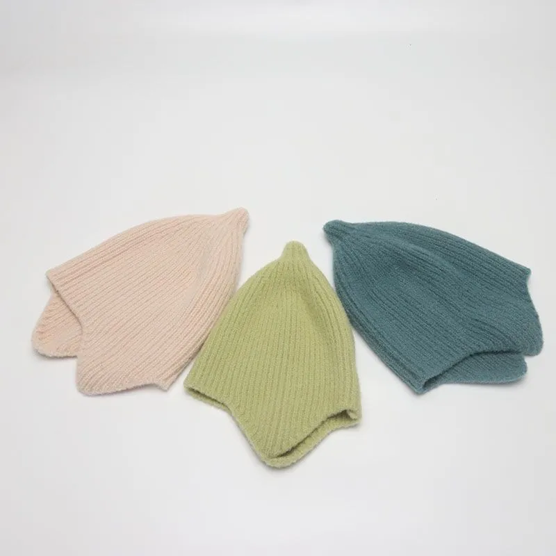 Candy Color Beanies for Children Knit Baby Cap Winter Baby Hat for Girls Infant Hat Keep Warm Toddler Hat Boy Cap Accessories