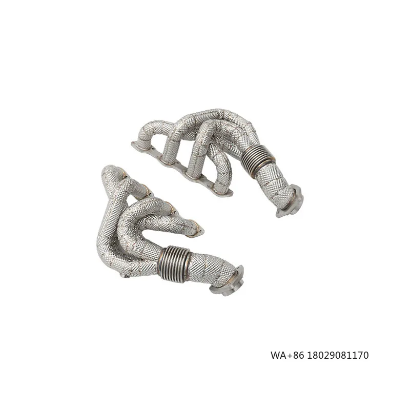 

OEM Heat Shield Manifold Exhaust for 360 F360 3.6 2003-2005 Quality Stainless Steel 304 Exhaust System High Performance