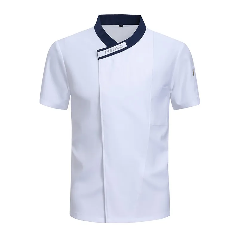 Professional Chef's Shirt Man Cook Uniform Cooking Jacket Apron Restaurant Working Clothes Hotel Workwear Bakery Waiter Unisex