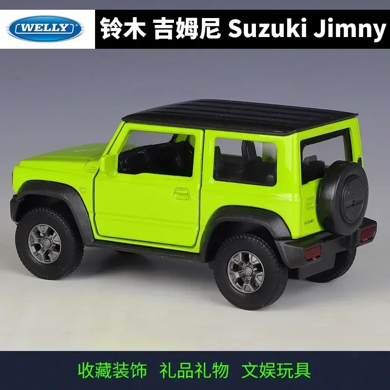 WELLY 1:36 Suzuki Jimny off-road High Simulation Diecast Metal Alloy Model Car Toys Collection Gifts