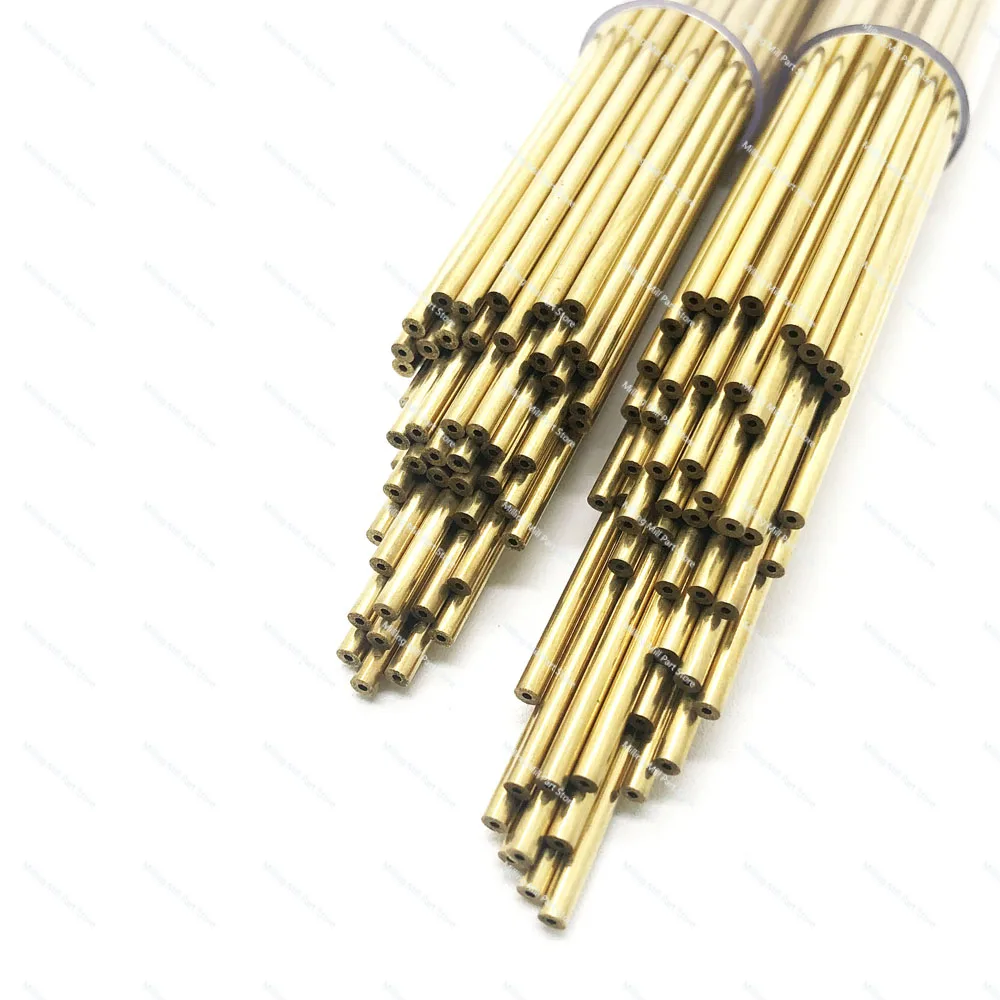 Single Hole Brass Copper Tube For Edm Drilling Machine EDM Wire Cutting Accessories Slow Running Electrode Consumables Piercing