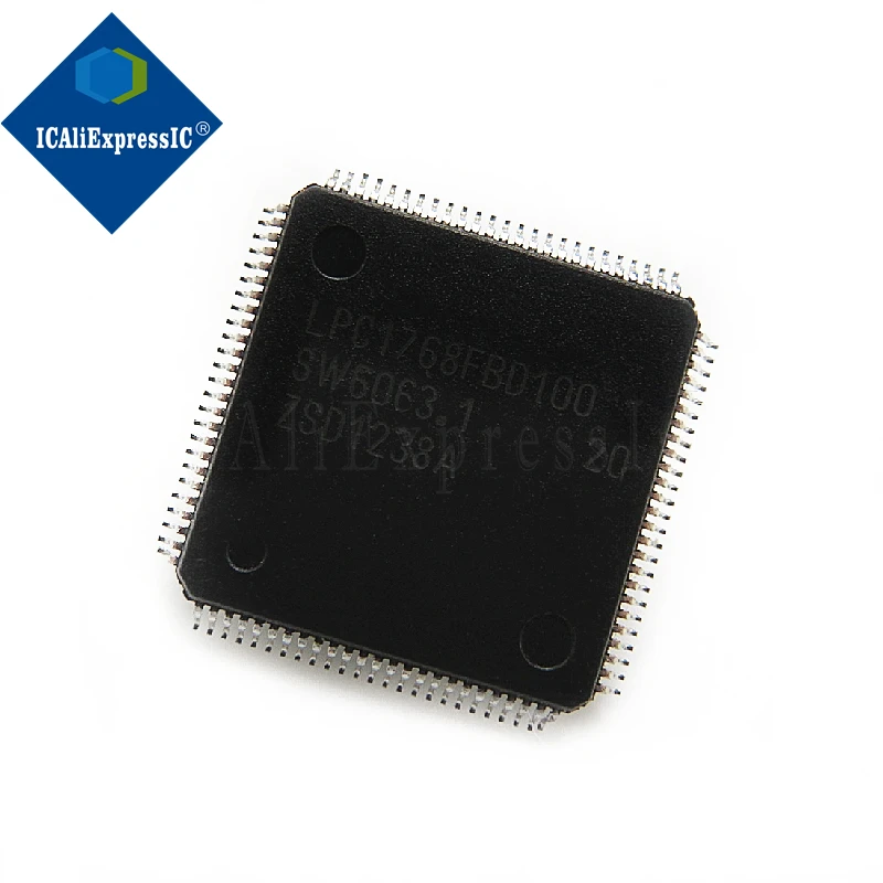 1pcs/lot LPC1768FBD100 LQFP100 LPC1768FBD QFP LPC1768 32-bit ARM Cortex-M3 microcontroller new and original IC LQFP100 In Stock