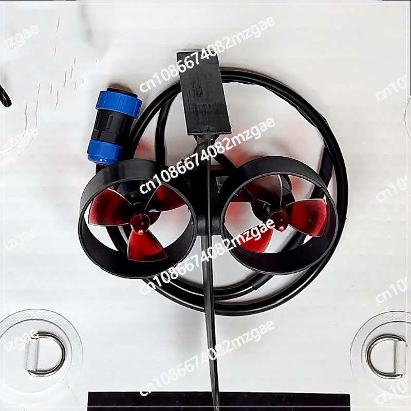 

Electric paddle thruster Dual motor Kayak Luya brushless motor Underwater electric thrust Electric fin fishing
