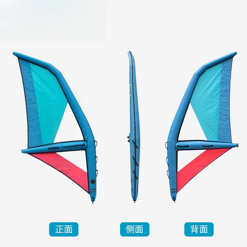 Inflatable Windsurfing Learning Racing Sailing, Stand Up Surfing Universal Base Paste Board Wind Wing