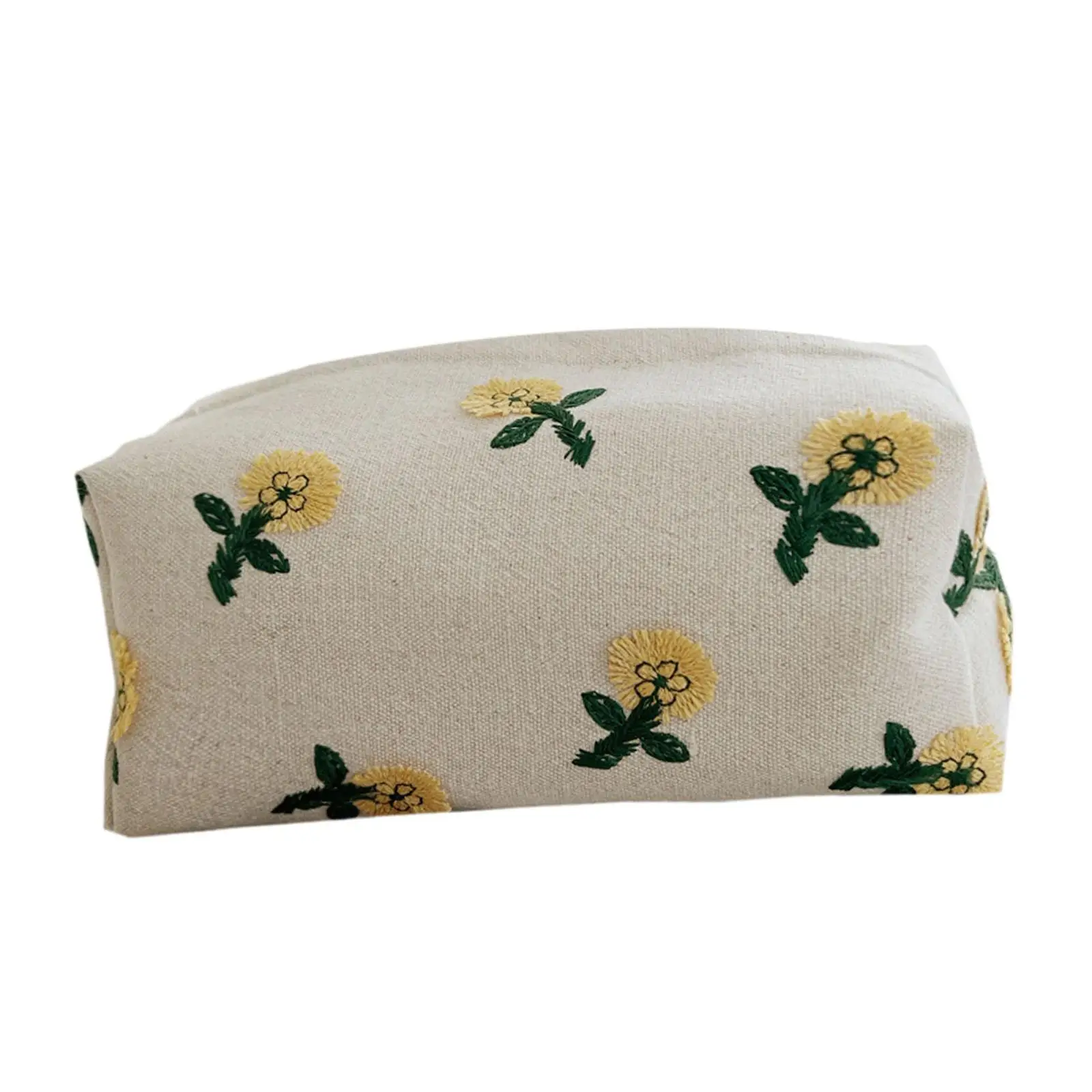 غطاء علبة مناديل من قماش الكتان علبة مناديل ناعمة لغرفة النوم في المكتب #3