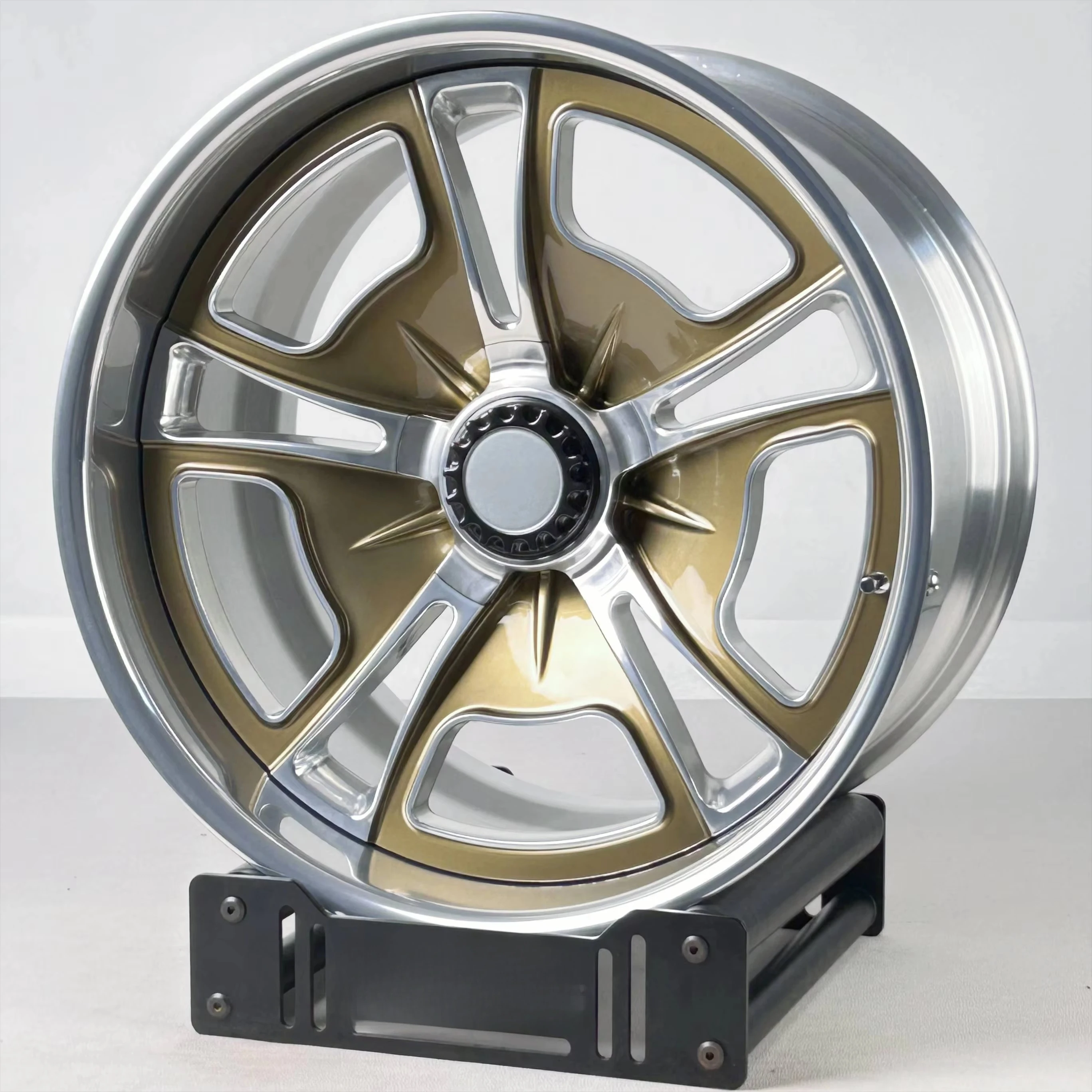 

BKU 2 Piece 5x130 Forged Wheels 19 20 21 22 Inch Aluminum Alloy Car Wheels Rims for Porsche 911 964 996 993 997 Cayenne 955 958