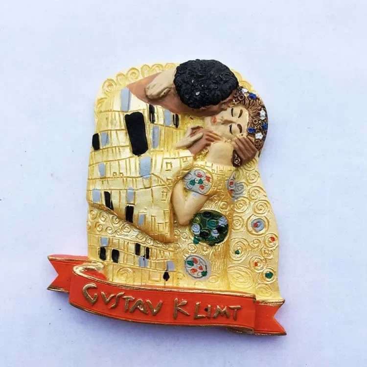 مغناطيس ثلاجة نمساوي ، هدايا تذكارية سياحية ، ملصق مغناطيسي للأميرة الأسيزي موزارت ، ديكور مطبخ منزلي #4