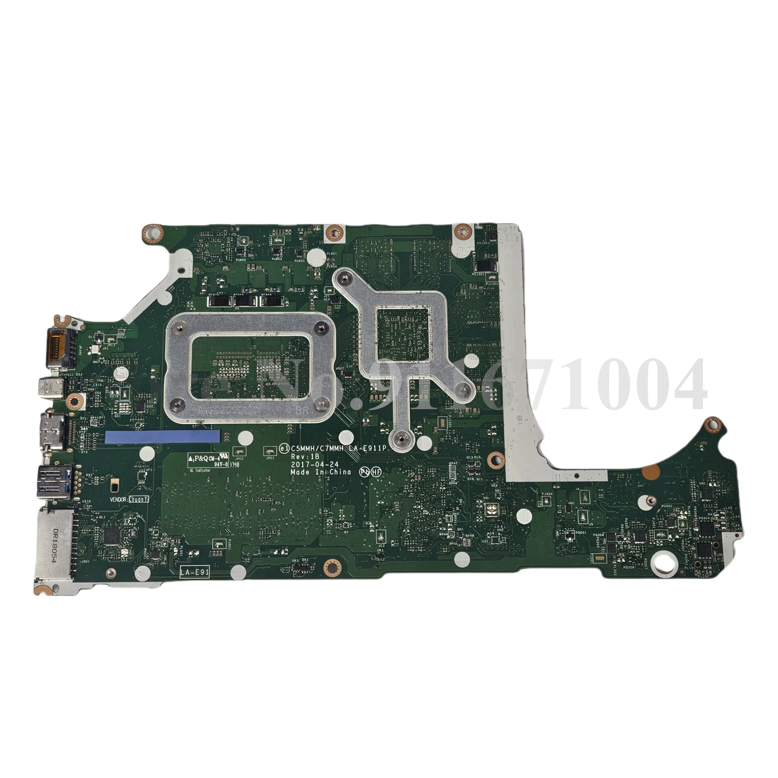 LA-E911P For Acer N17C1 Aspire A715-71G AN515-51 Laptop Motherboard With i5-7300HQ i7-7700HQ CPU GTX1050 GTX1050Ti 2GB/4GB-GPU