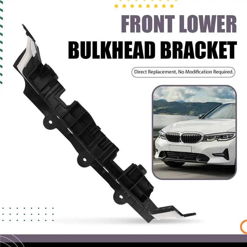 【Price Drop !!】 New Front Lower Bulkhead Bracket For BMW 3 Series G20 G21 G28 2019-2022 Front Lower Part Side