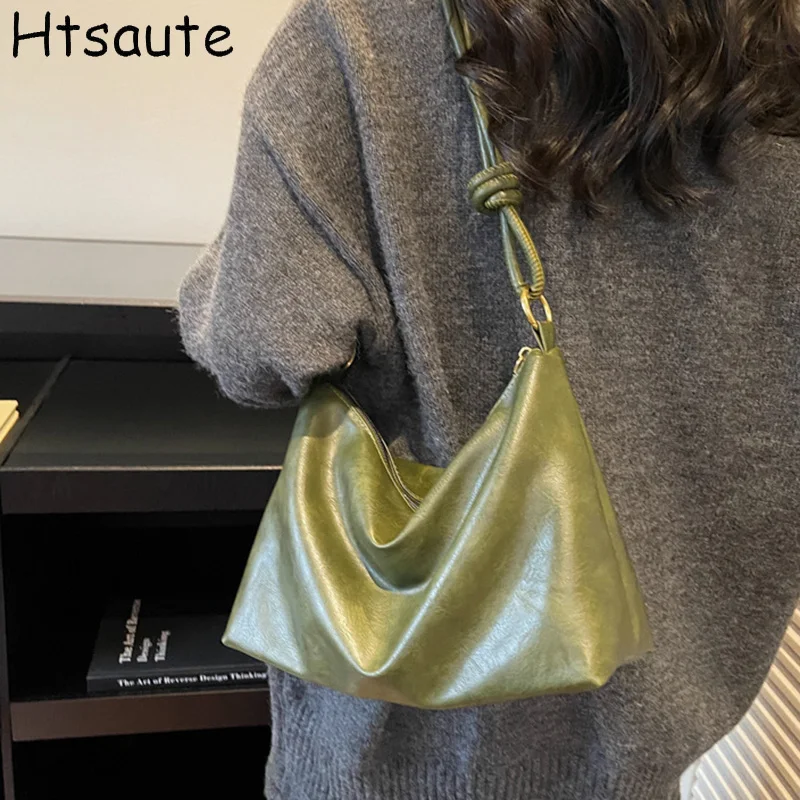 

Autumn winter women's Natural PU leather Crossbody shoulder Bags luxury designer Ladies messenger bags commuting messenger bag