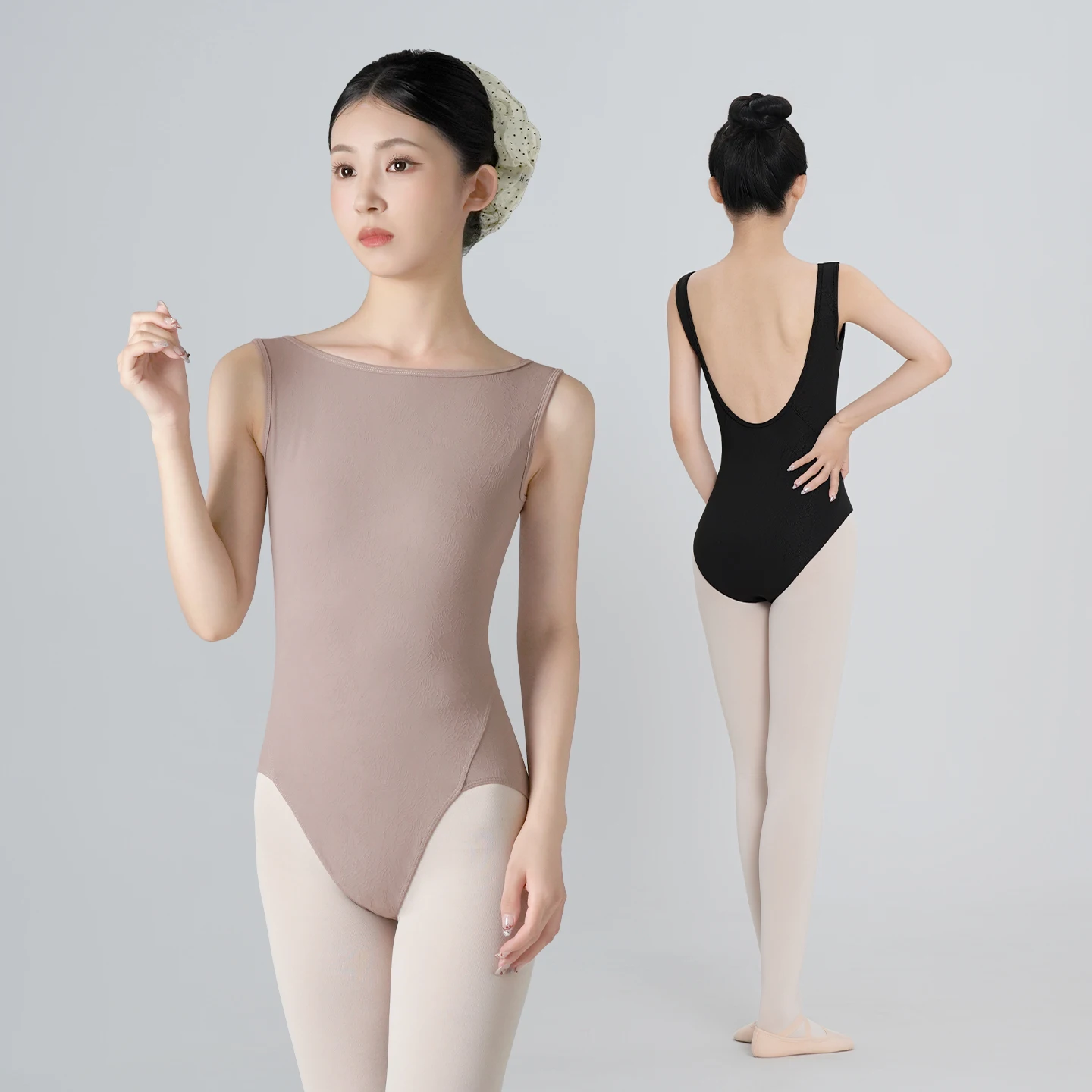 

Vest Ballet Leotards for Women Adult Backless Dance Bodysuits Nylon Aerialist Yoga Bodysuits Sleeveless Gymnastics Leotard