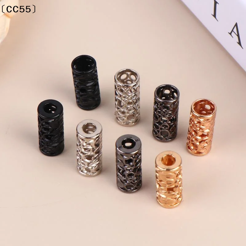 10Pcs Metal Buckle Cord Lock Stopper Adjust Clasp Clothes Pants Shoes Rope End Toggle Clip Button Non-slip DIY Accessories〔CC55〕