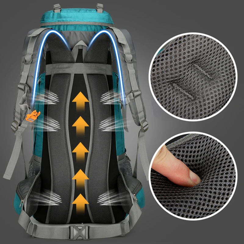Mochila montaña ripstop resistente para senderismo alpino - imagen 5