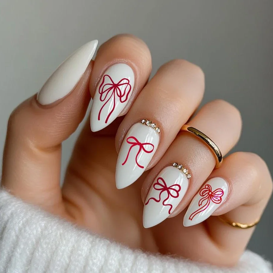 Szablony do stemplowania paznokci 14,5*9,5 cm, wzory kokardki, płytki do stemplowania paznokci, kawaii kokarda, narzędzia do manicure