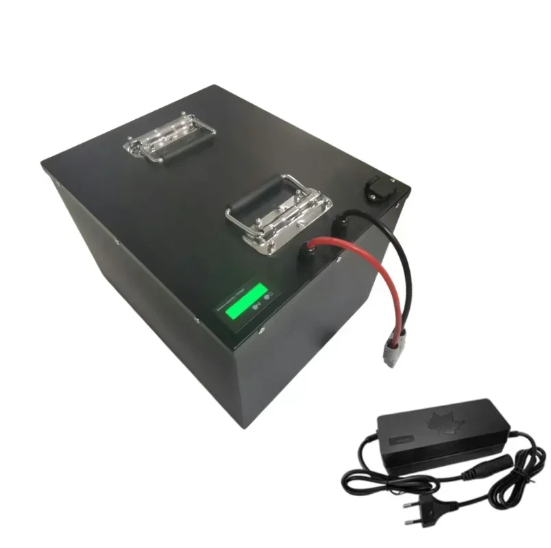60V LiFePO4 Lithium Battery, High Capacity 45Ah/50Ah/60Ah, 6000+ Deep Cycles, Built-in BMS, Perfect for 3000W Mini Electric Tric