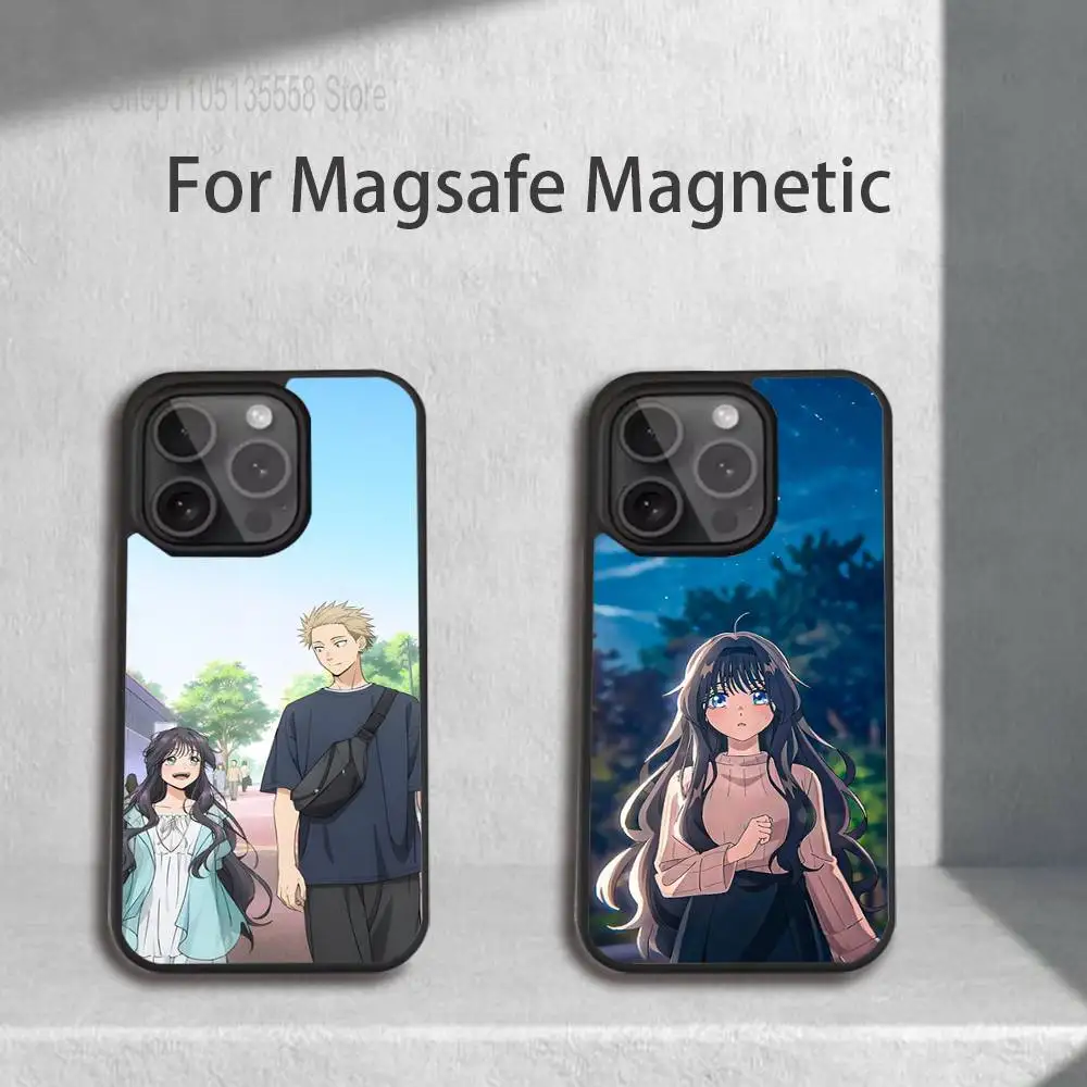 

Чехол для телефона W-Waguri Kaoruko в стиле аниме для iPhone 17,16,15,14,13,12,11, Pro, Max, Plus, Mini, SE4, E с магнитной беспроводной зарядкой Magsafe