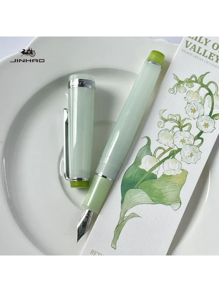 Pióro wieczne JINHAO 82 Edycja Limitowana Konwalia, końcówka EF/F/M, pióro do kaligrafii, artykuły biurowe i szkolne, artykuły papiernicze. — zdjęcie produktu 6