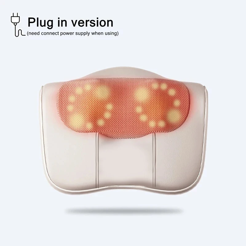 

Массажная подушка с подогревом для шеи и спины — многофункциональный массажер шиацу для массажа плеч, талии и пальцев