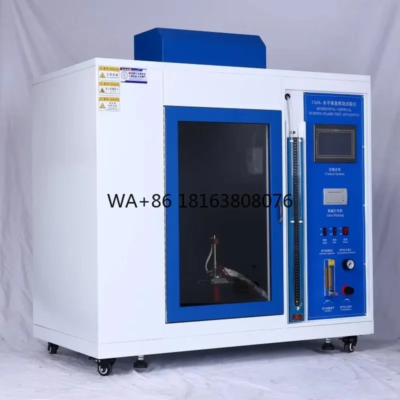 UL94 IEC 60695 Horizontal Vertical Burning Flame Tester Rubber Plastic Flammability Test Equipment