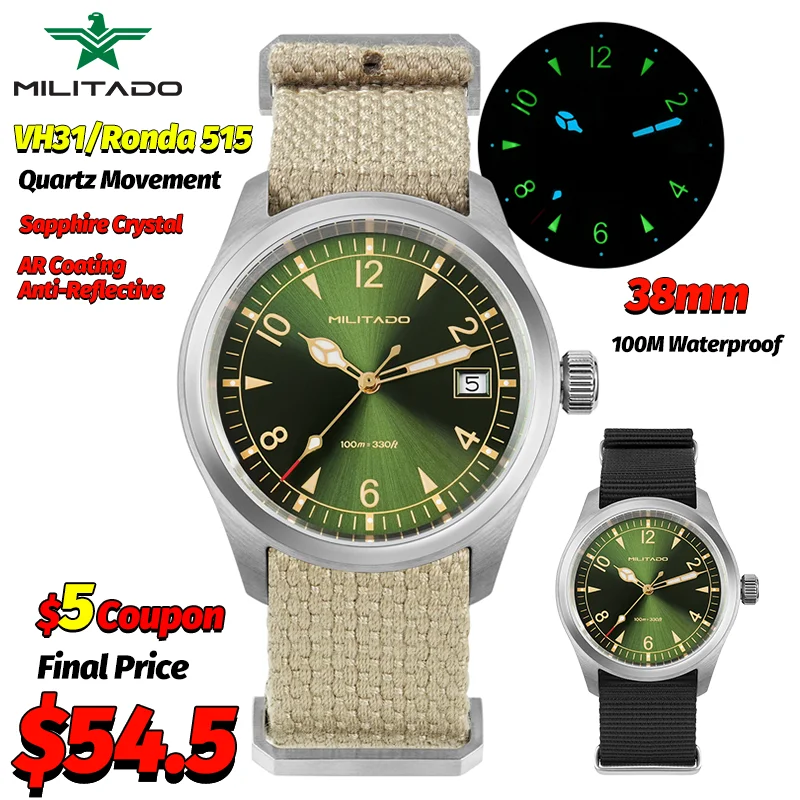 militado-ml08-38mm-orologi-da-polso-al-quarzo-vintage-ronda-515-o-vh31-movimento-ar-orologio-da-campo-impermeabile-con-doppia-cupola-in-zaffiro-100m