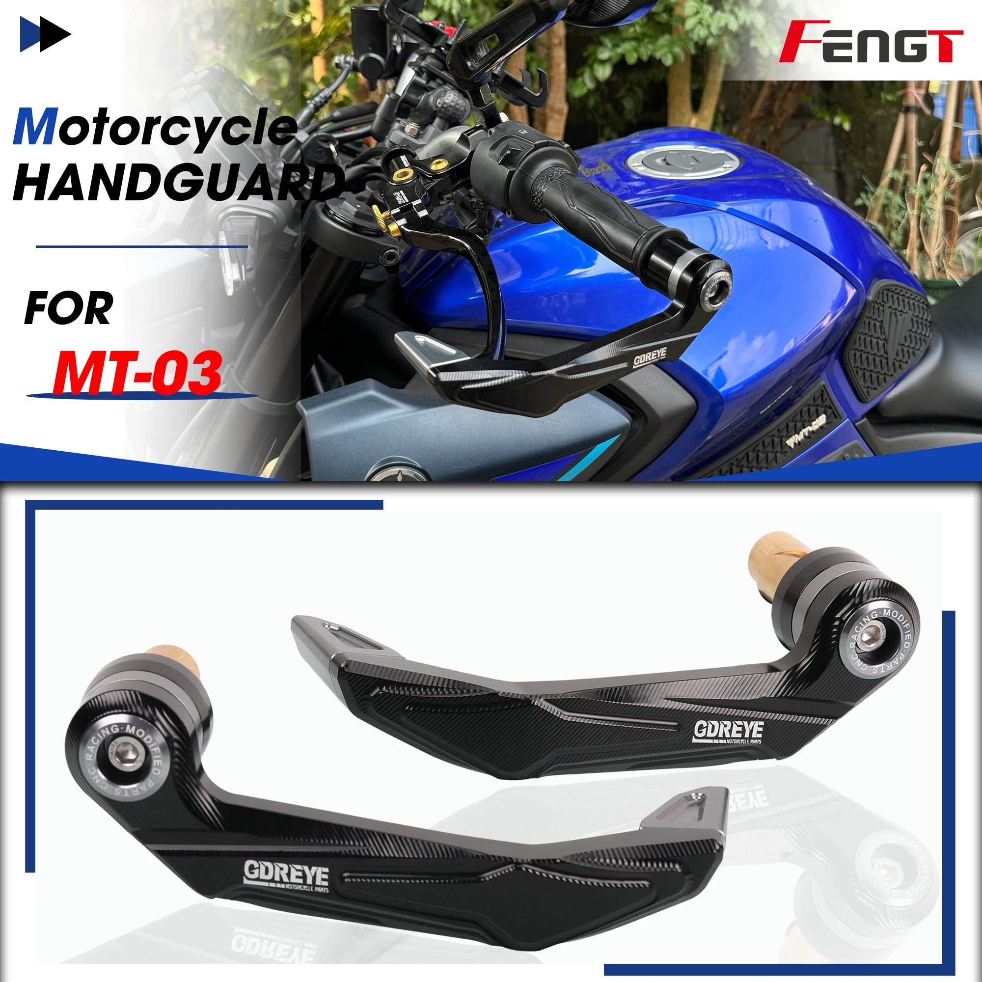 

Новые высококачественные аксессуары для мотоциклов для Yamaha MT-03 MT-25, защита руля, тормозной рычаг, защита MT03 MT25