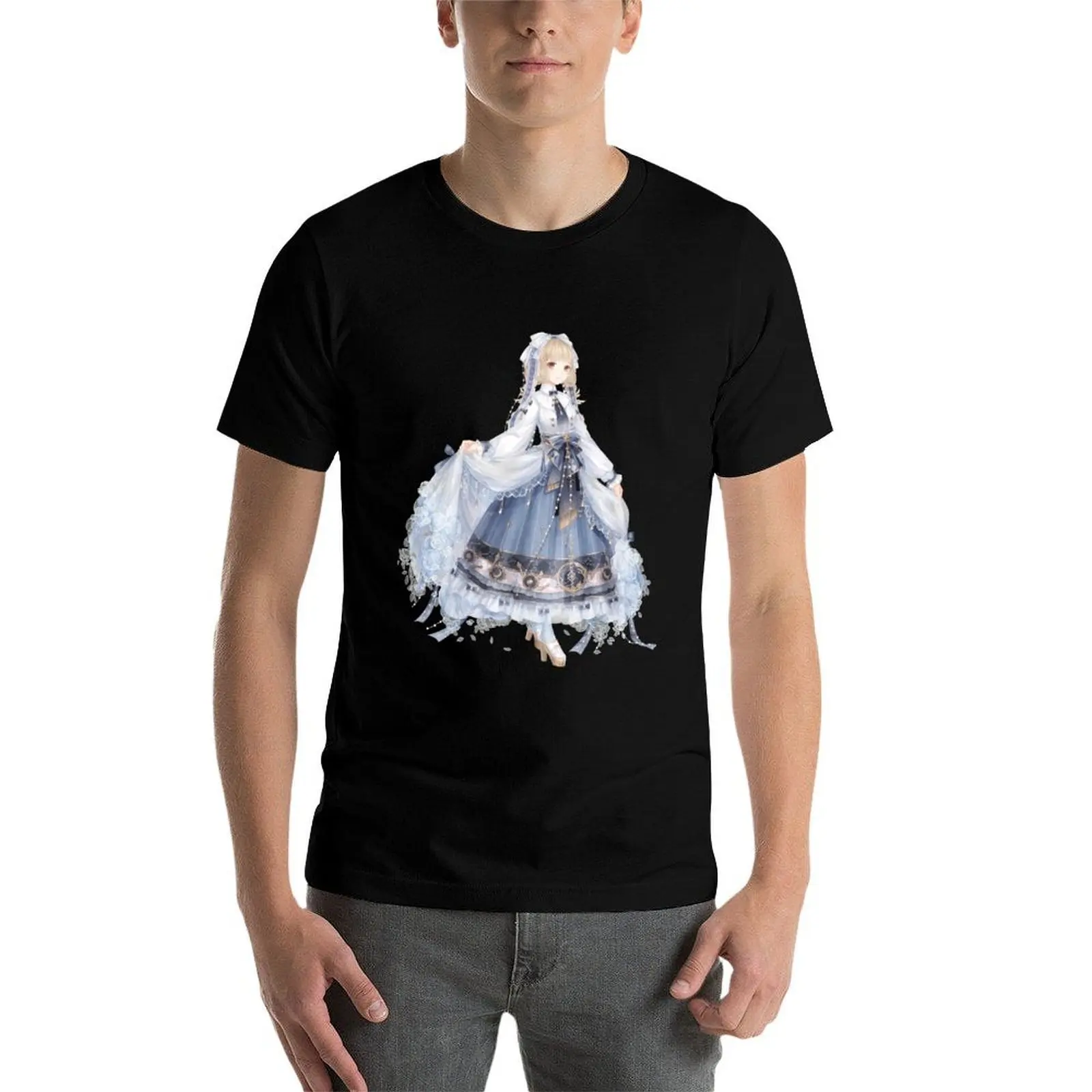 Starlight Serenade love nikki bottomless T-Shirt t shirt man designer cotton t shirt pack