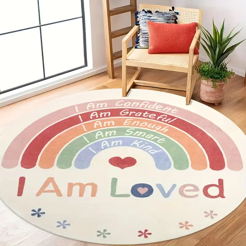 พรมปูพื้นลายจุดสีชมพู รูปหัวใจ - Soft Rug Nursery บทวิจารณ์และราคา