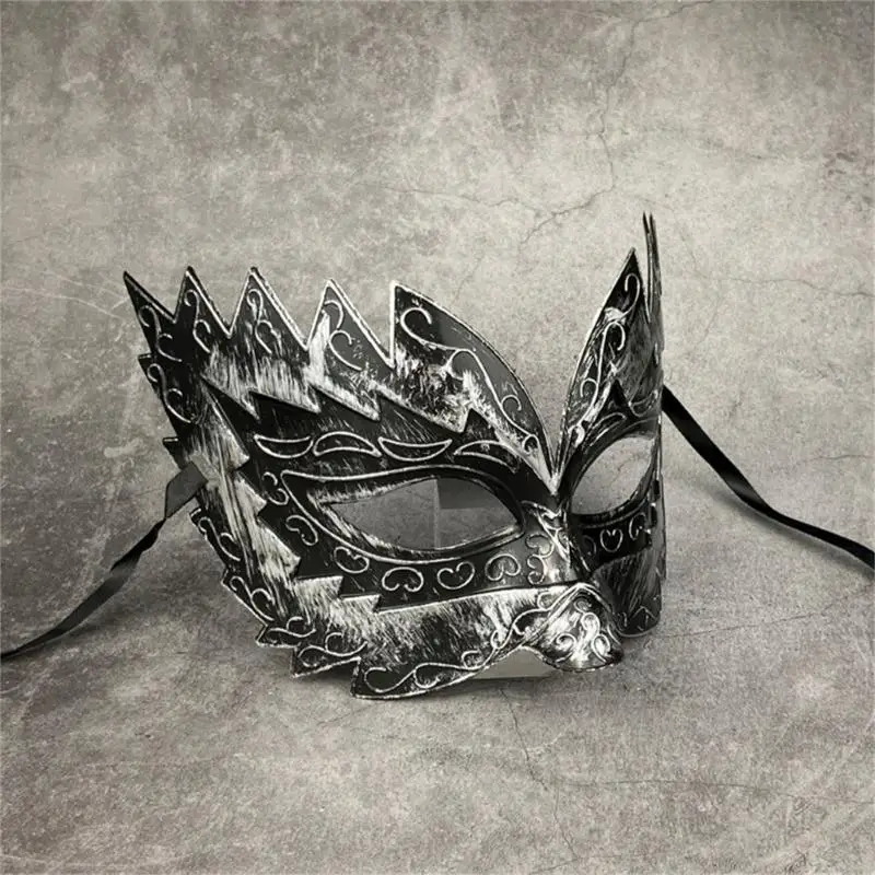 B95F Antique Masquerade Mask Halloween Ball-Mask Christmas Masks for Couples Women and Men Mardi Gras-Masks