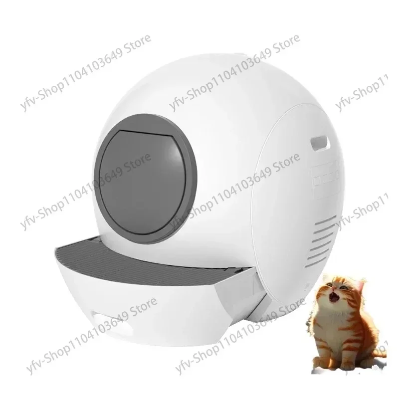 Pet Toilet Cat Supplies Automatic Cat Litter Box Smart App Control Self Cleaning Litter Boxes Cat Sandbox Electronic