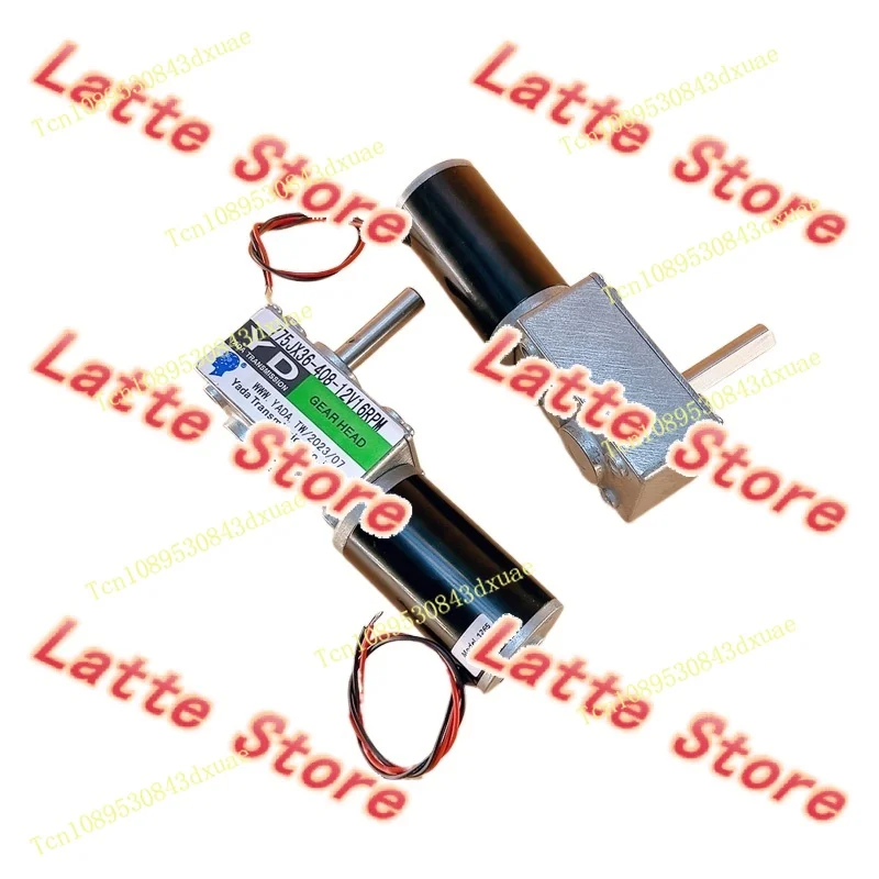 12V 16RPM DC Gear Motor 775JX36-408 for Basketball Shooting Machine Blocking Gate Replacement Part