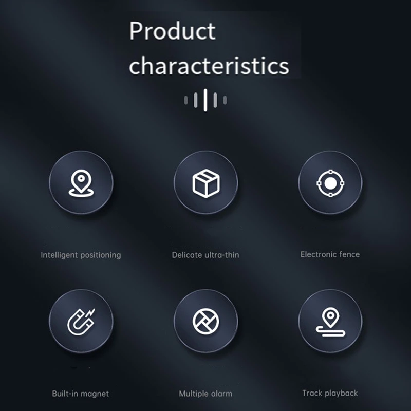 Мини-магнитный GPS-трекер, противоугонное устройство слежения для автомобиля/человека/трекер местоположения домашних животных, длительный режим ожидания, локатор в реальном времени-ABJU