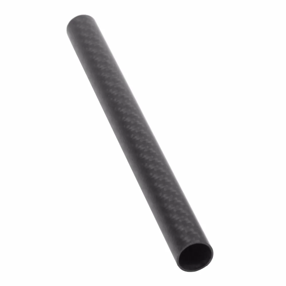 Length 100mm 150mm 185mm 245mm 3K Twill Matte Surface Carbon Fiber Tube for RC Model Plant Protection UAV RC Drone Accessories