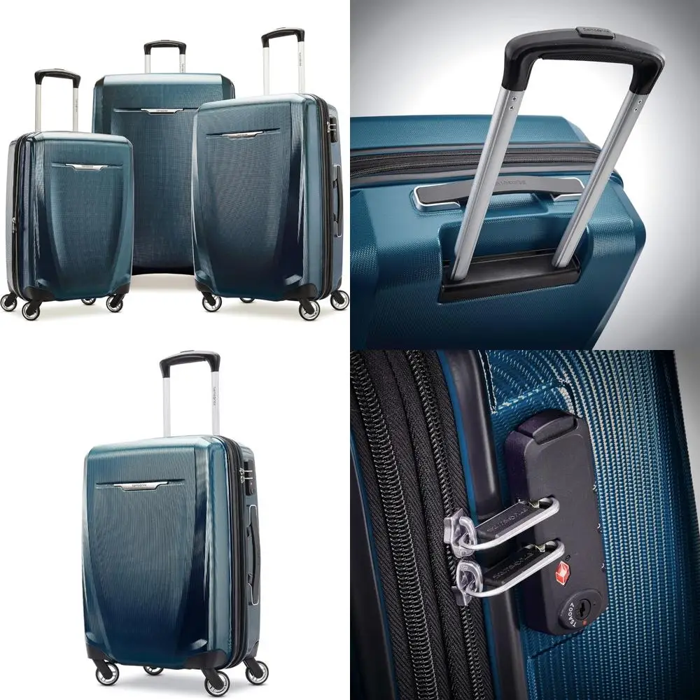 

Комплект расширяемых спиннеров winfield 3 Deluxe Hardshell темно-синего цвета, 3 предмета (20/25/28)