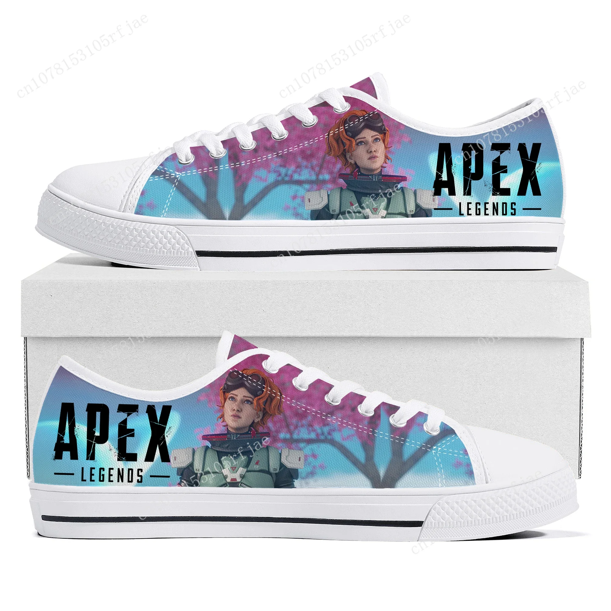 Apex ATIONS-Baskets basses de jeu de dessin animé pour hommes et femmes, chaussures de construction personnalisées, toile de haute qualité pour adolescents, rencontre de couple, fins restrictives