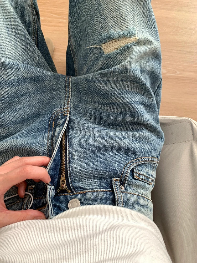 

Женские осенние джинсы с вышивкой и цветочным узором, принт, художественное украшение, эстетическое, милое, стильное, уникальное, с кисточками, заклепками, металлическими бусинами