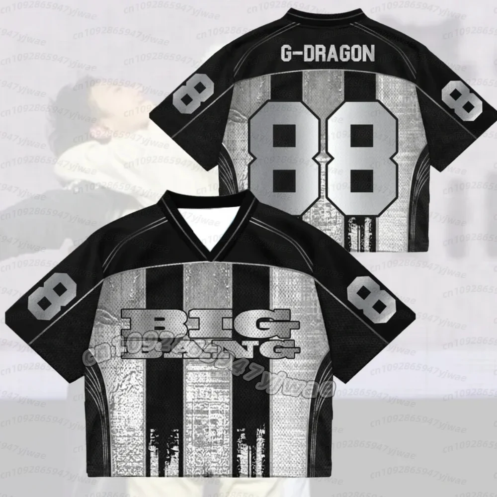 26 Herren Damen Bigbang 2026 World Tour Mixed Mesh Jersey Streetwear Konzert-Fan-Trikot T-Shirt Kurzarm-T-Shirt Herren Hoodies – Detail 7