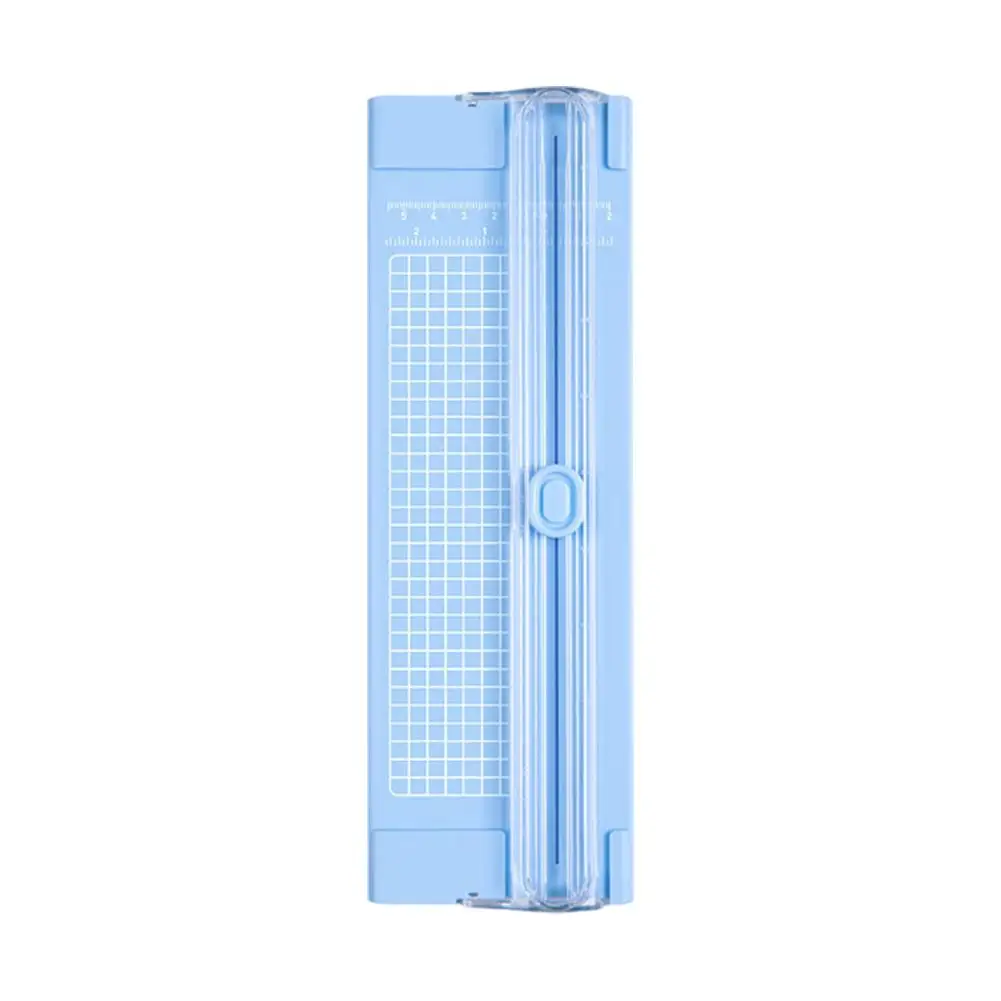 Paper Trimmer A4 Handheld Paper Cutting For Office Use Pull-out Ruler For Photo Trimmers Scrapbook Lightweight Cutting Mat O8f7