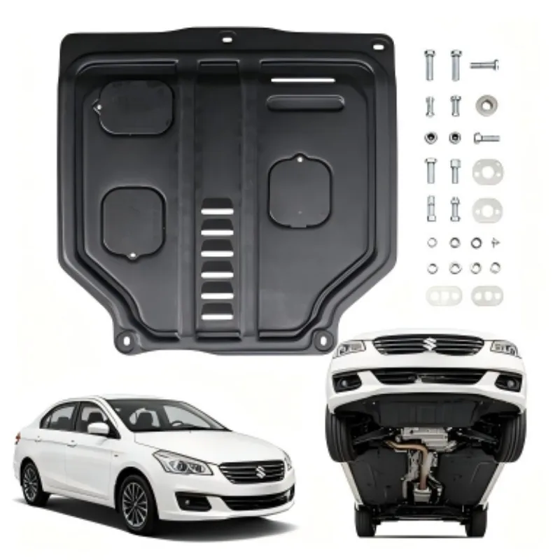 Engine Splash Shield Durable Underbody Skid Plate and Chassis Protection for Suzuki Alivio 2015-2018 1.6L