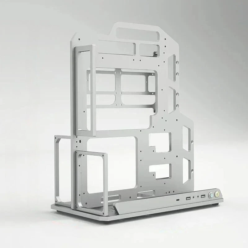 

A aluminum alloy metal ATX minimalist open case computer water-cooled MATX handheld EATX rack ITX