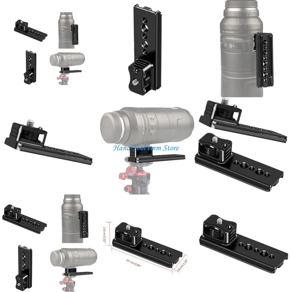 

H37F Secure Lens Collar Support Stand Camera Accessories Metal Suitable for RF 600mm