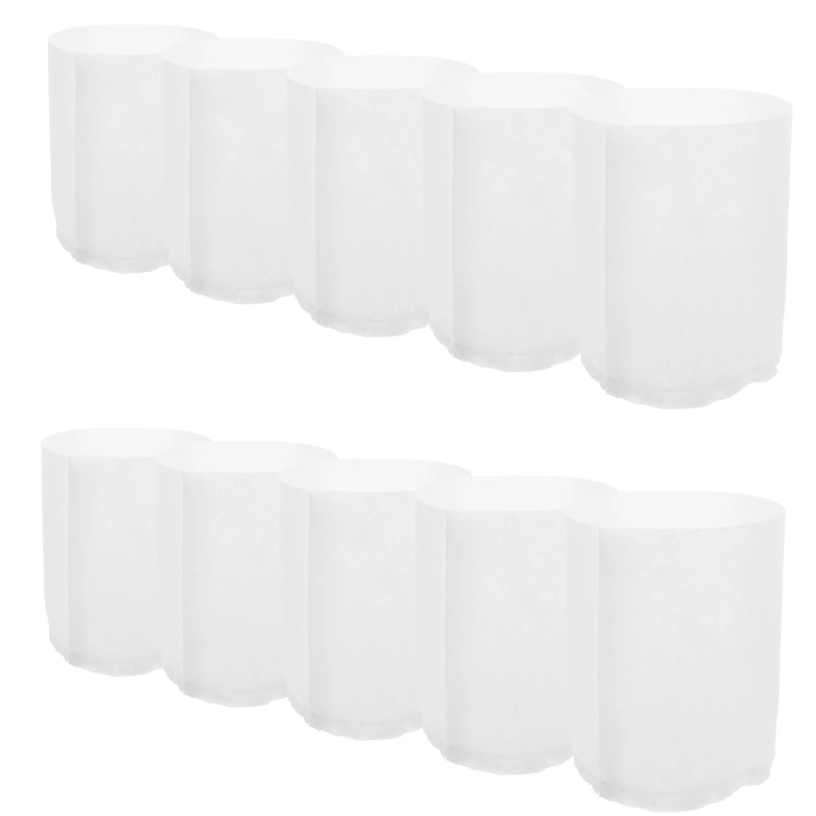 10Pcs Non-Woven Grow Bags Thickened Fabric Planting Bags for Small Gardens Balconies Indoor Vegetables Herbs Potatoes Root