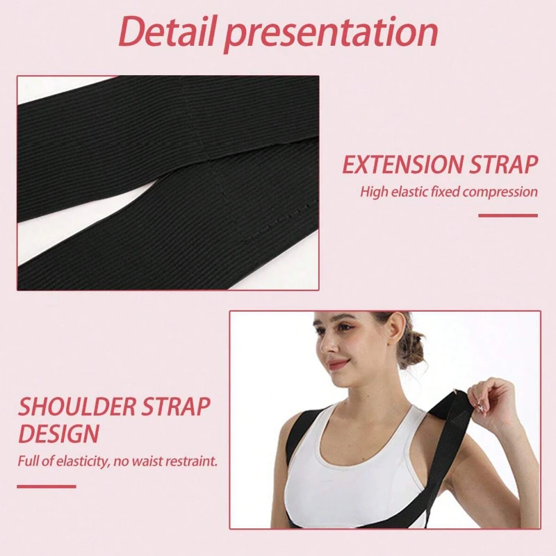 Back and Back Excellent Hunchback Correction Device Posture Correction Belt Adult Female Invisible Belt Correction