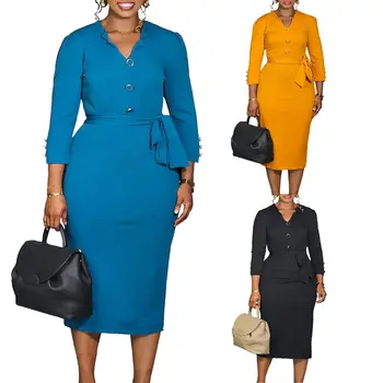 10 best sales Vestidos femininos para ir à igreja - №2