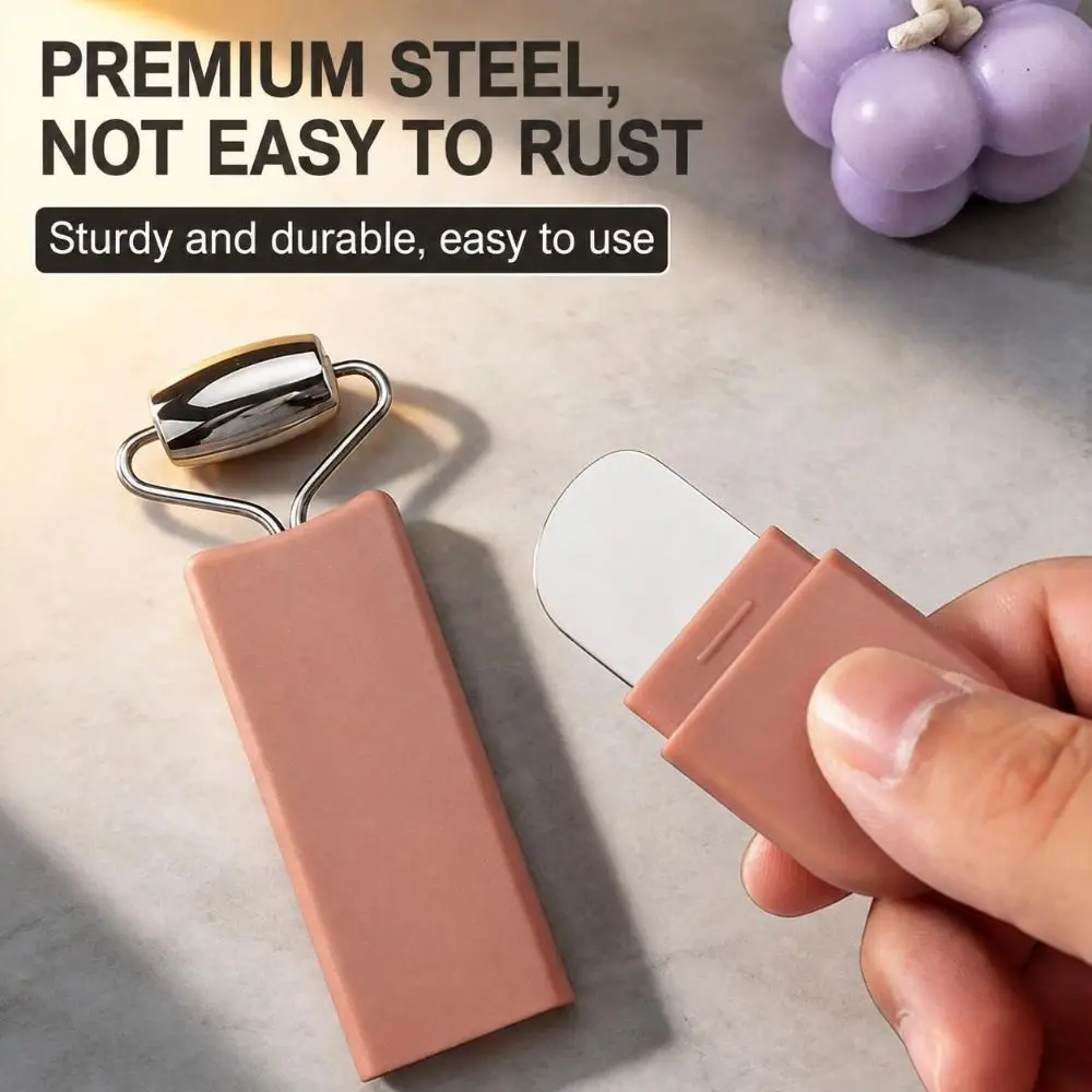 Stainless Steel Facial Roller Massager Multi-purpose Improve Wrinkle Face Sculpting Tool Reduce Puffiness Anti-Aging Roller