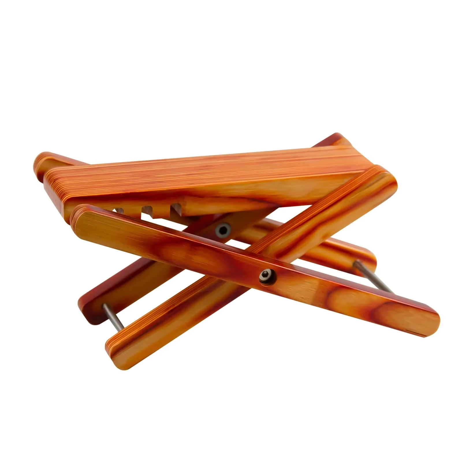 

Folding Bamboo Guitar Footstool, 4-Level Adjustable Height, Perfect for Guitar Enthusiasts