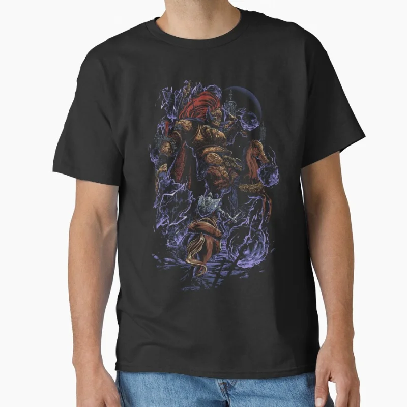 

Mindless Beast Vintage video game Bloodborne Retro videogames Dark Souls gift T Shirt for men large size tops S-6XL