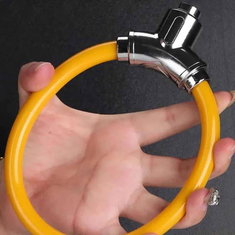 

31BE Chinese Styles Bicycles Lock Kids Bike Lock Safety Motorcycle Cycling Cable Lock Suitable for School Environment