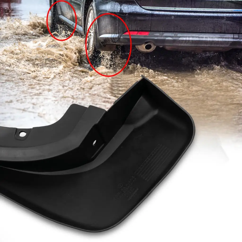 4 PCS Car Mud Flaps For Land Rover Discovery 5 L462 2017-2020 Front & Rear Mudguards Splash Guards Fender Mudflaps Accessories